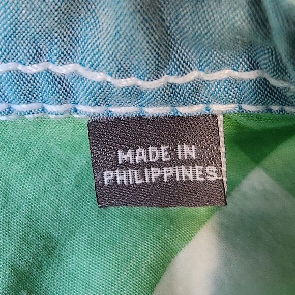 BKE Shirt Mens XL Pearl Snap Buttons Cowboy Western Thick Stitch Plaid Country - Picture 7 of 9